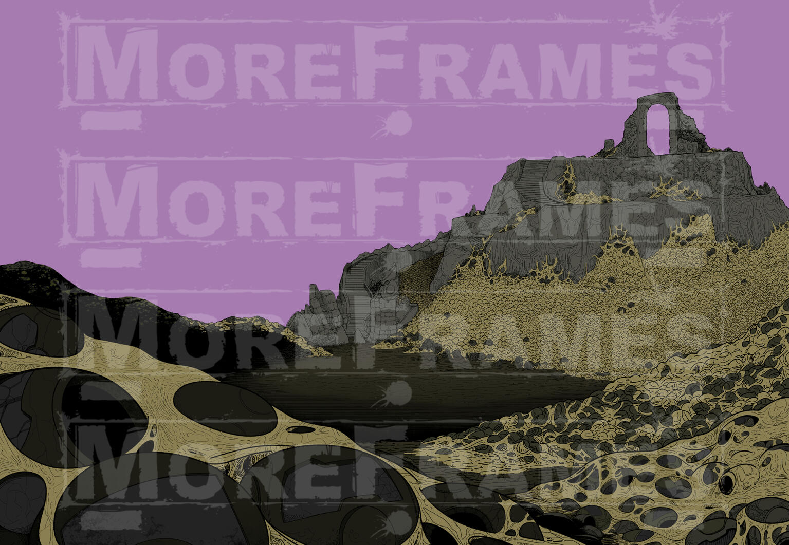 Background 3 - Illustration by MoreFrames Studio; Coloring by myself